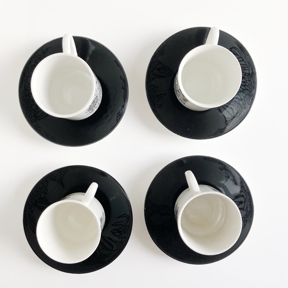 Vintage Manitou by Grindley Cups + Saucers - Picture 3 of 7